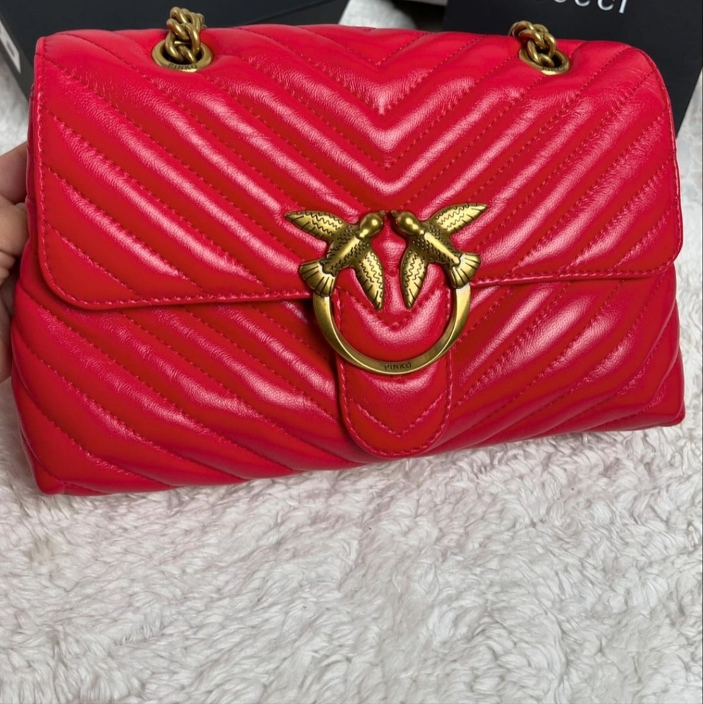 Pinko red bag
